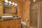 Blue Lake Cabin - Lower Level Bathroom